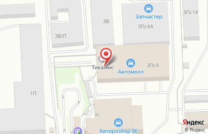 Магазин автокрепежа в Ханты-Мансийске на карте