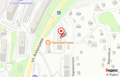Стоматологическая клиника Dental-Studio в Ленинском районе на карте