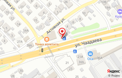 Продовольственный магазин Сафари в Железнодорожном районе на карте