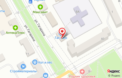 Кредитный потребительский кооператив Шахунья-кредит на улице Гагарина на карте