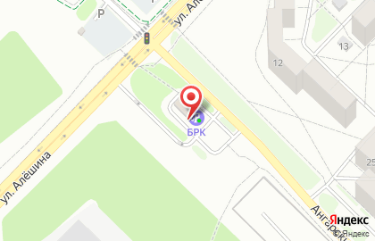 АЗС БРК в Ангарске на карте