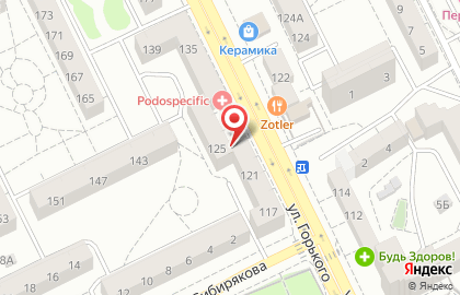 Магазин Ивановский текстиль в Ленинградском районе на карте
