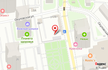 Магазин фруктов и овощей на Окуловской, 4 на карте