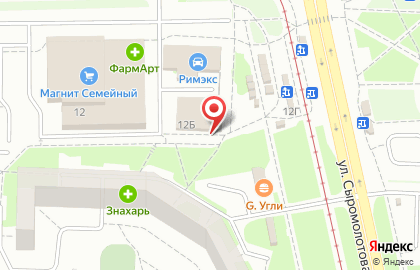 Екатеринбургский мясокомбинат на улице Владимира Высоцкого на карте