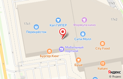 GOLFSTREAM на Коломяжском проспекте на карте