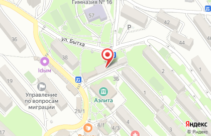 Магазин цветов на Ворошиловской, 1/1 на карте