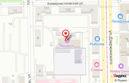 Караоке-бар Резидент на карте