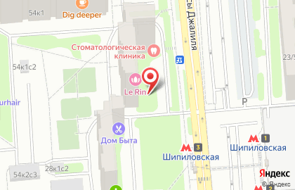 Москитные сетки у метро Шипиловская на карте