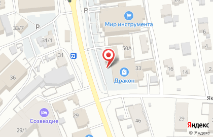 Магазин разливных напитков Пивной Двор в Якутске на карте