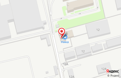 Пункт технического осмотра Ника на улице Гагарина на карте