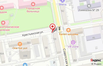Агентство недвижимости Стабильность на Советской улице на карте