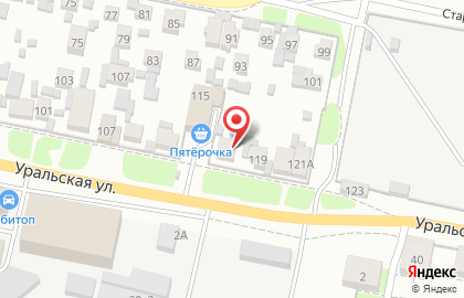 Супермаркет Пятёрочка в Куйбышевском районе на карте