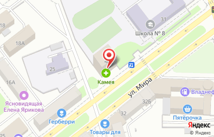 Столовая Светлана в Октябрьском районе на карте