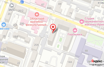 Управление ФСИН России по Саратовской области Уголовно-исполнительная инспекция в Октябрьском районе на карте