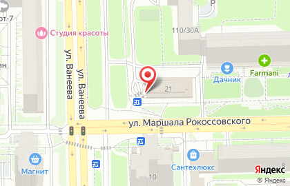 Продуктовый минимаркет в Нижнем Новгороде на карте