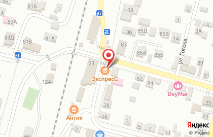 Киоск фастфудной продукции на Колхозной улице на карте