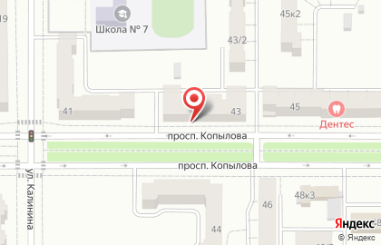 Участковый пункт полиции, Отдел полиции №4, Управление МВД России по г. Комсомольску-на-Амуре в Комсомольске-на-Амуре на карте