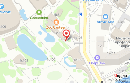 Московский Государственный Зоологический Парк на карте