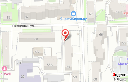 Управление Федеральной антимонопольной службы по Кировской области на карте