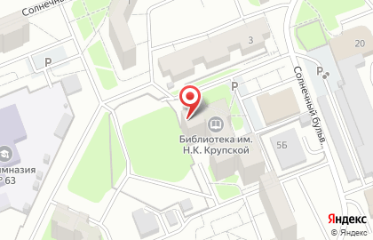 Участковый пункт полиции Отдел полиции №3, Управление МВД России по г. Кургану на Солнечном бульваре на карте