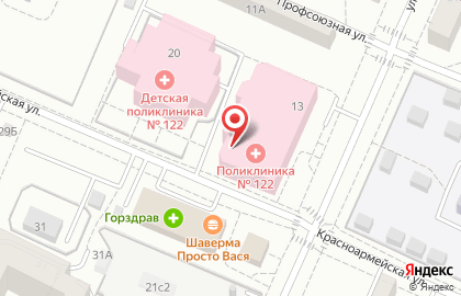 Городская станция скорой медицинской помощи в Ломоносовском районе на карте