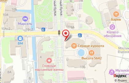 ТЦ Галерея в Ставрополе на карте