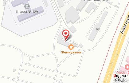 Кафе Жемчужина в Советском районе на карте
