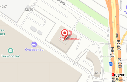 Онкологический центр СМ-Клиника на Волгоградском проспекте на карте