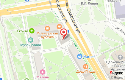 Банкомат Северо-Западный банк Сбербанка России на Советской улице, 1/3 на карте