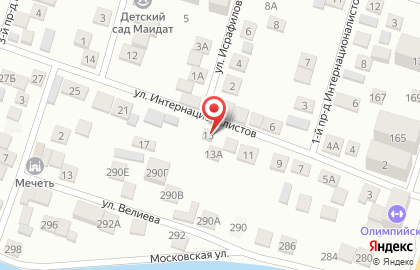 Гастроном Нур на улице Интернационалистов на карте
