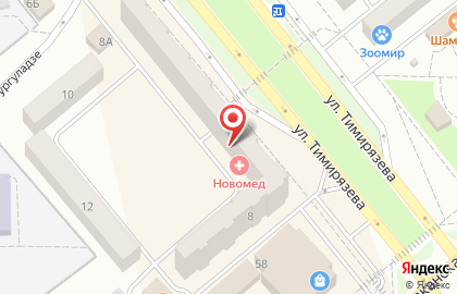 ООО Хакасский муниципальный банк на улице Тимирязева на карте
