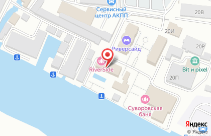 Клубный ресторан и банкет-холл на карте