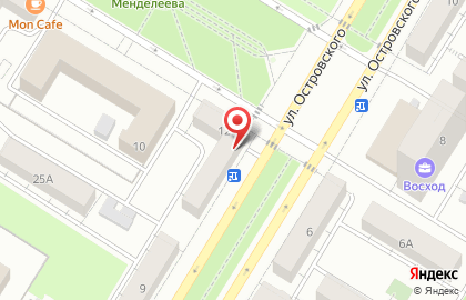 Магазин Горилка на улице Островского, 11 в Новокуйбышевске на карте