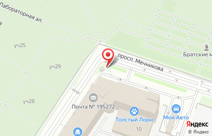 Магазин-сервис Шины Мигом на проспекте Мечникова на карте