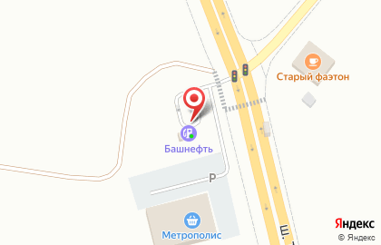 АЗС в Кургане на карте