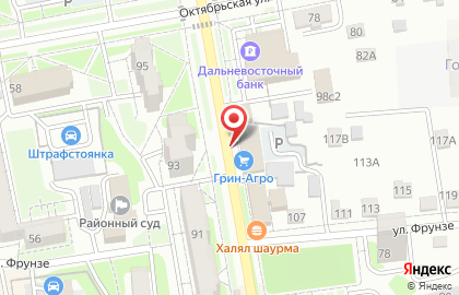 Магазин Приморский кондитер во Владивостоке на карте