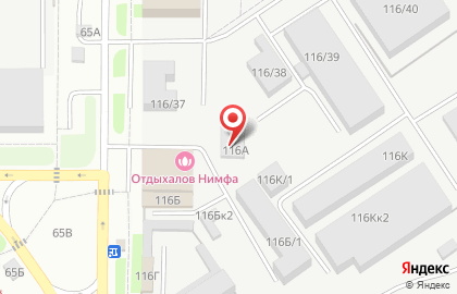 Производственная компания в Октябрьском районе на карте
