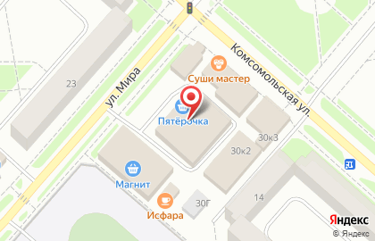 Оптово-розничный магазин Медведь Work & Life в Ханты-Мансийске на карте