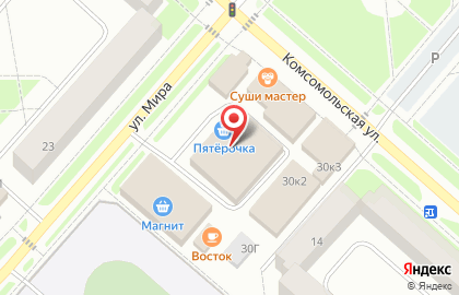 Микрокредитная компания Центрофинанс в Ханты-Мансийске на карте