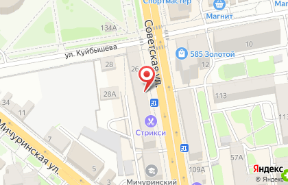 Аптека Апрель в Тамбове на карте