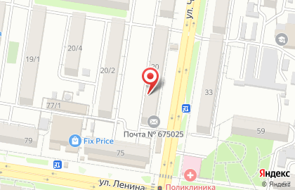 Продуктовый магазин 8 марта на улице Чайковского на карте