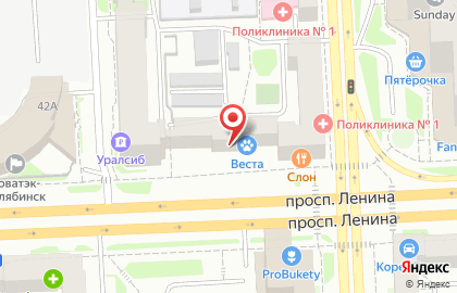 Магазин масштабных моделей Сказка на проспекте Ленина на карте