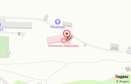 Клиника Маршака на карте