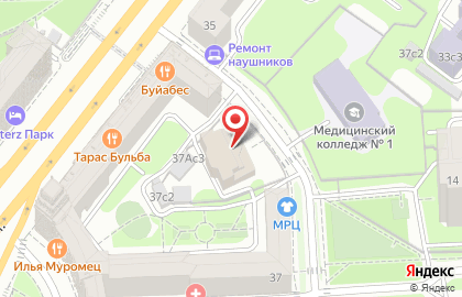 Салон лазерной эпиляции Gladis Moscow на карте
