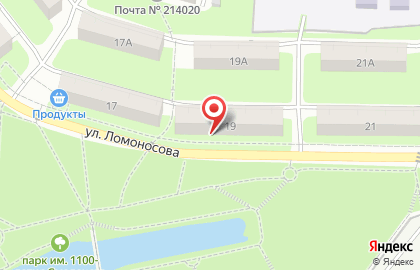 VISION на улице Ломоносова на карте