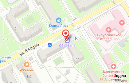 СберБанк в Ярославле на карте