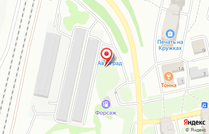 Автоцентр в Барнауле на карте