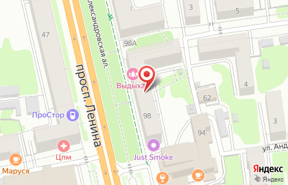 Магазин цветов Иваново - Happy Flowers на проспекте Ленина на карте