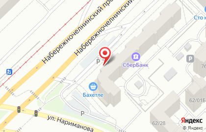 Банкомат Акибанк на Набережночелнинском проспекте на карте