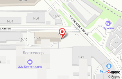 Продуктовый магазин в Москве на карте